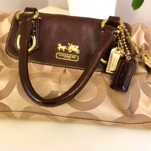 Coach bag with dust bag